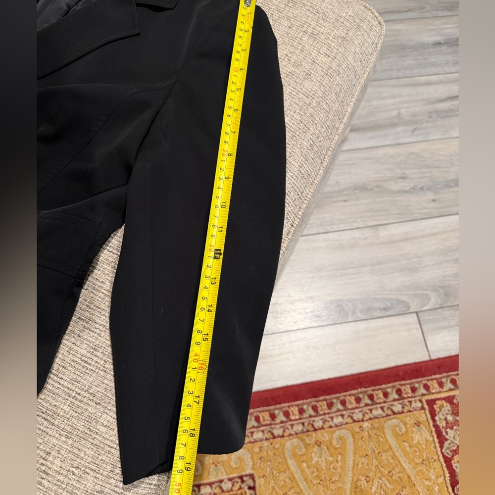 Nine West Black Peplum Blazer Jacket | Size 12 | Career Workwear Like New! - Picture 10 of 11
